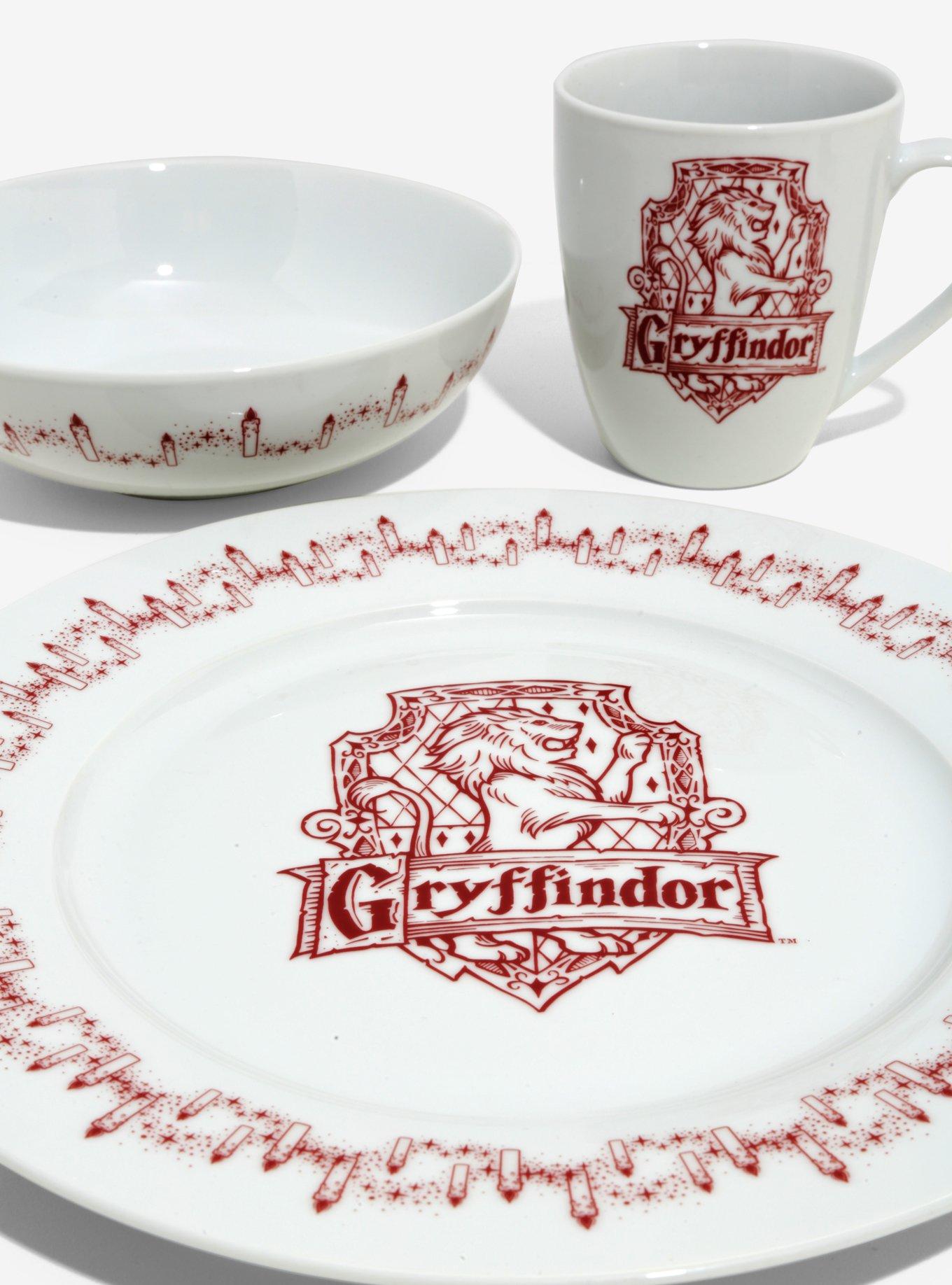 Harry Potter Gryffindor Dinnerware Set - BoxLunch Exclusive, , hi-res