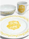 Harry Potter Hufflepuff Dinnerware Set - BoxLunch Exclusive, , hi-res