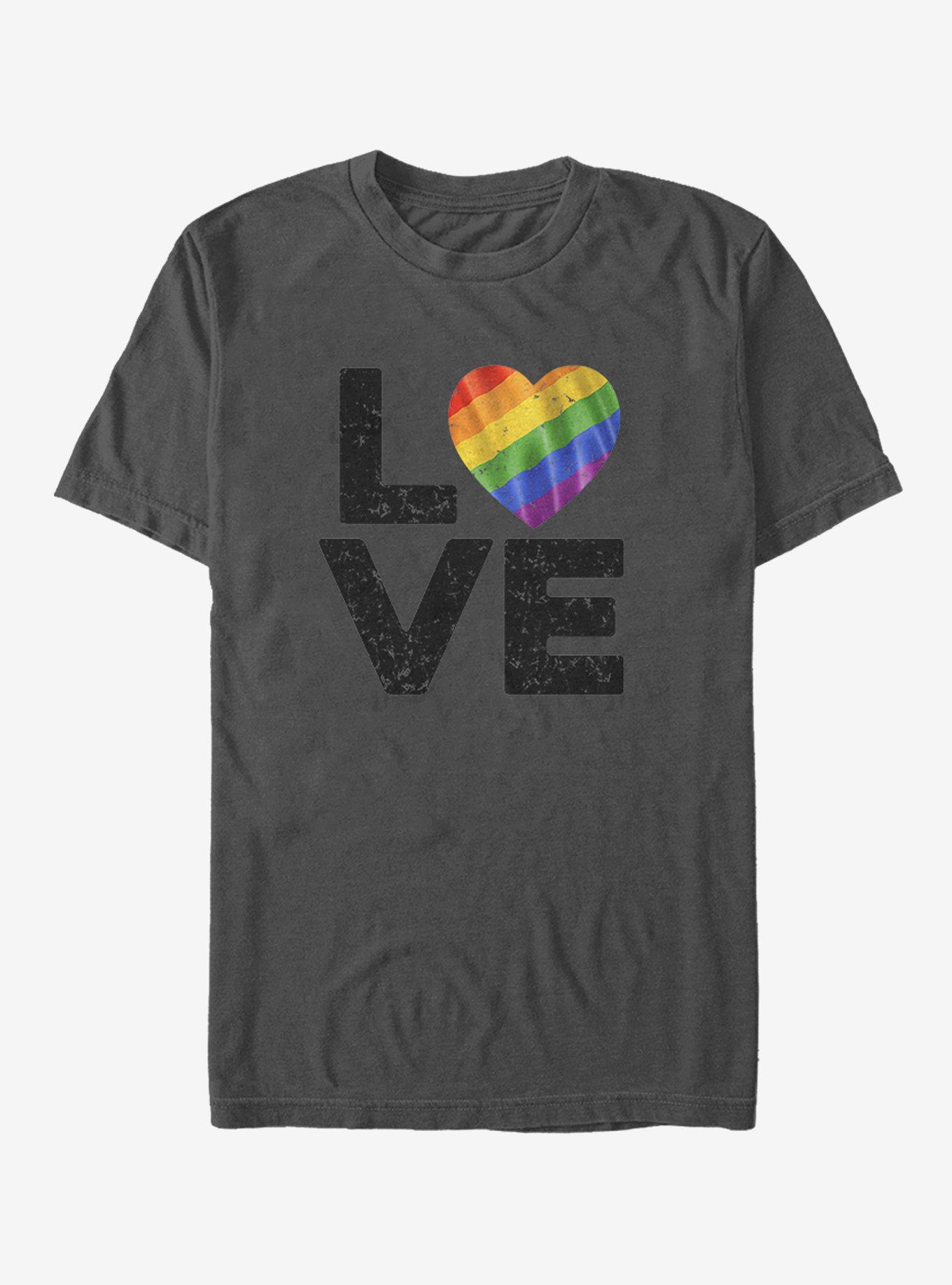 Pride Love Tee - GREY | Hot Topic