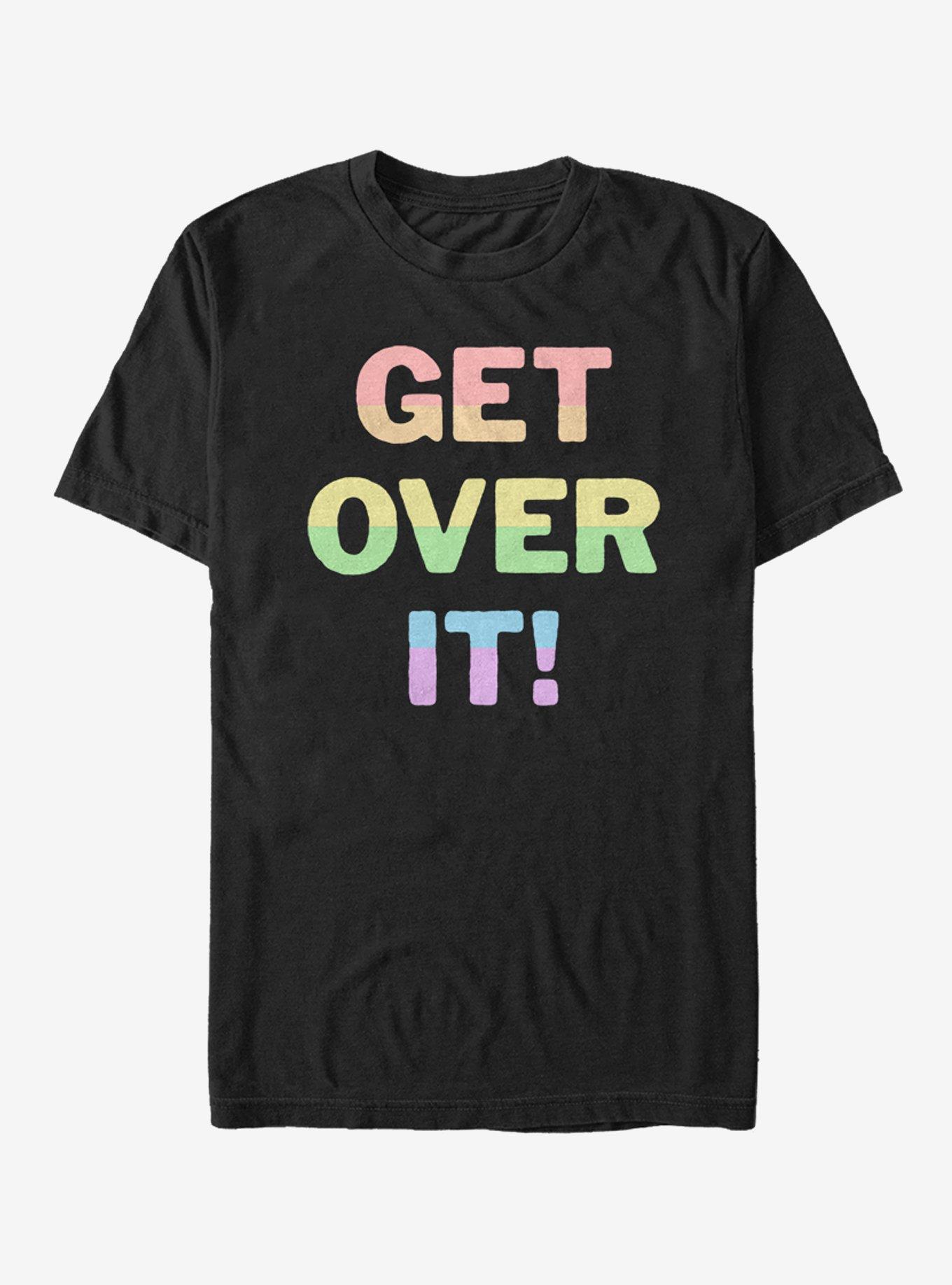 Get Over It Tee, BLACK, hi-res