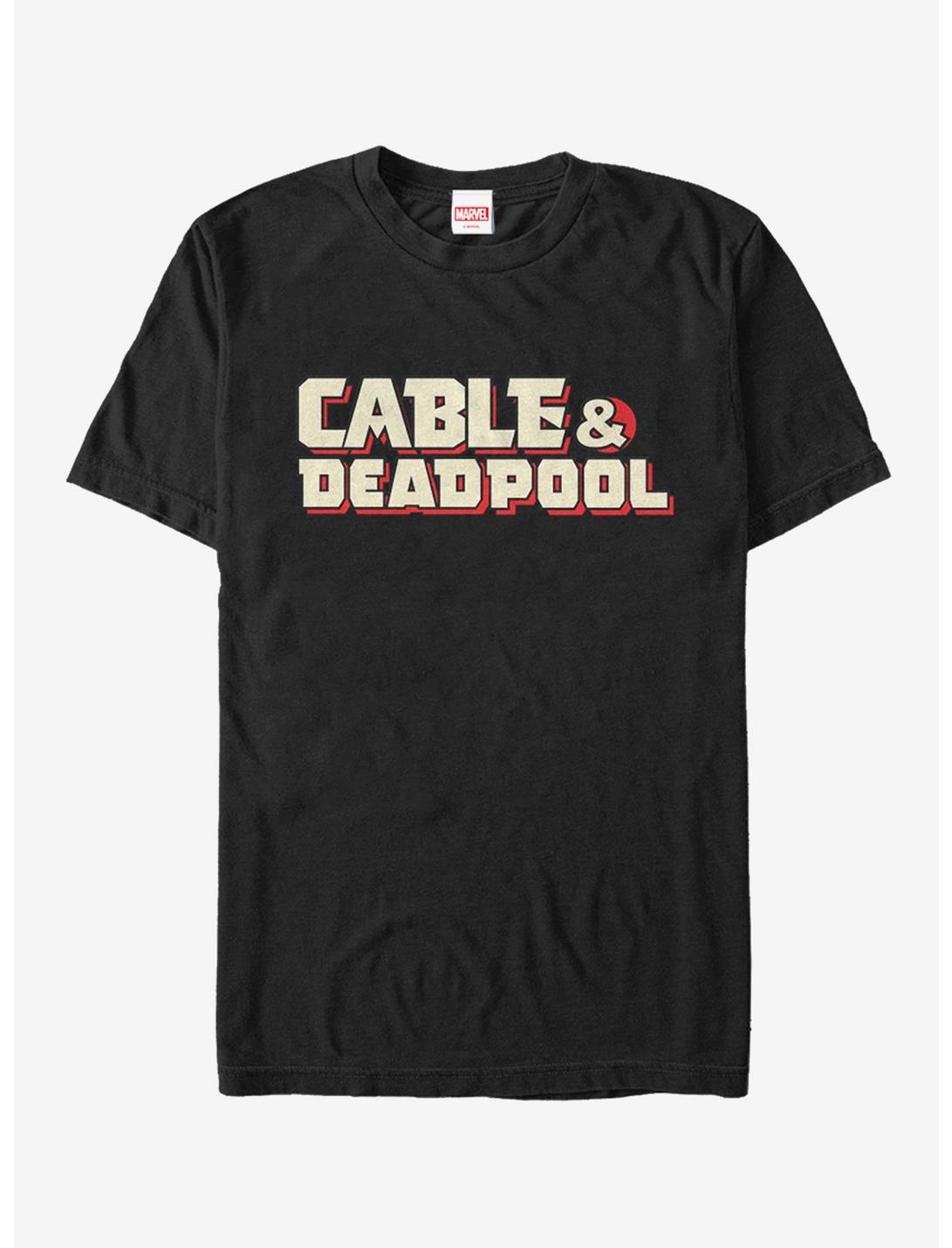 Marvel Deadpool Cable & Deadpool T-Shirt, BLACK, hi-res