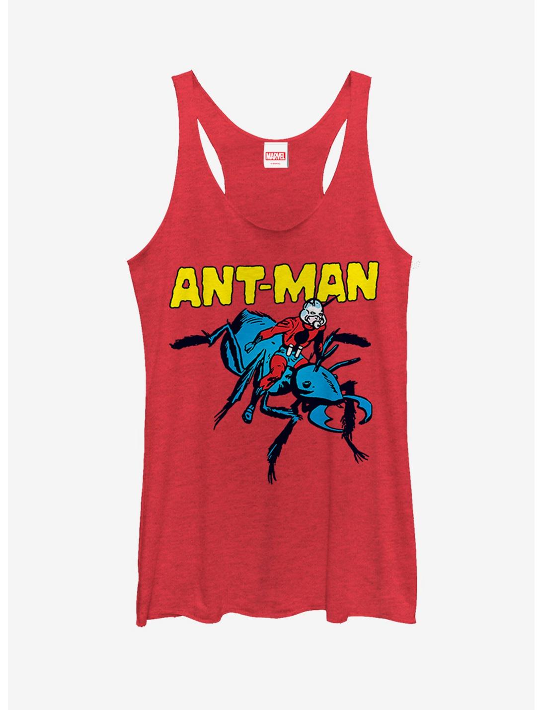 Marvel Ant-Man Vintage Ant-Rider Girls Tank, RED HTR, hi-res