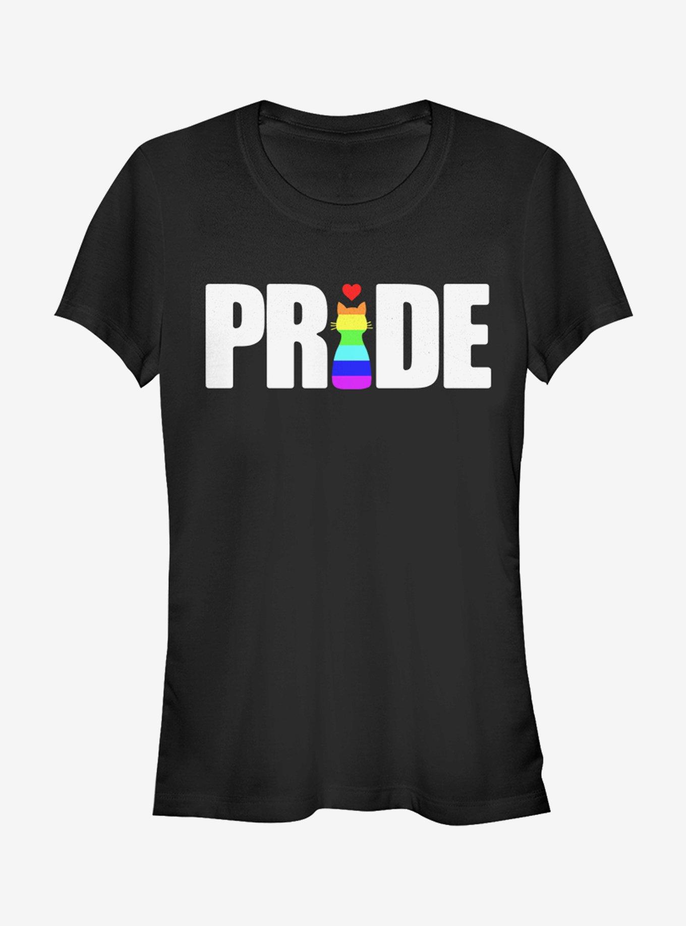 Pride Ca Girl's Tee, BLACK, hi-res