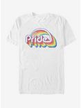 Vintage Pride Logo Tee, WHITE, hi-res