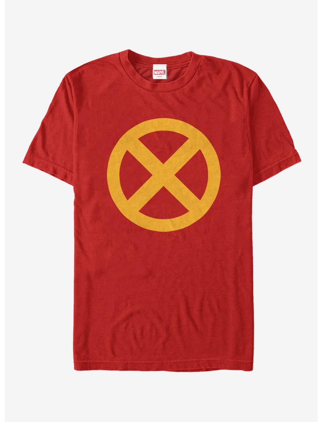 Marvel Deadpool X-Force Yellow Logo T-Shirt, RED, hi-res