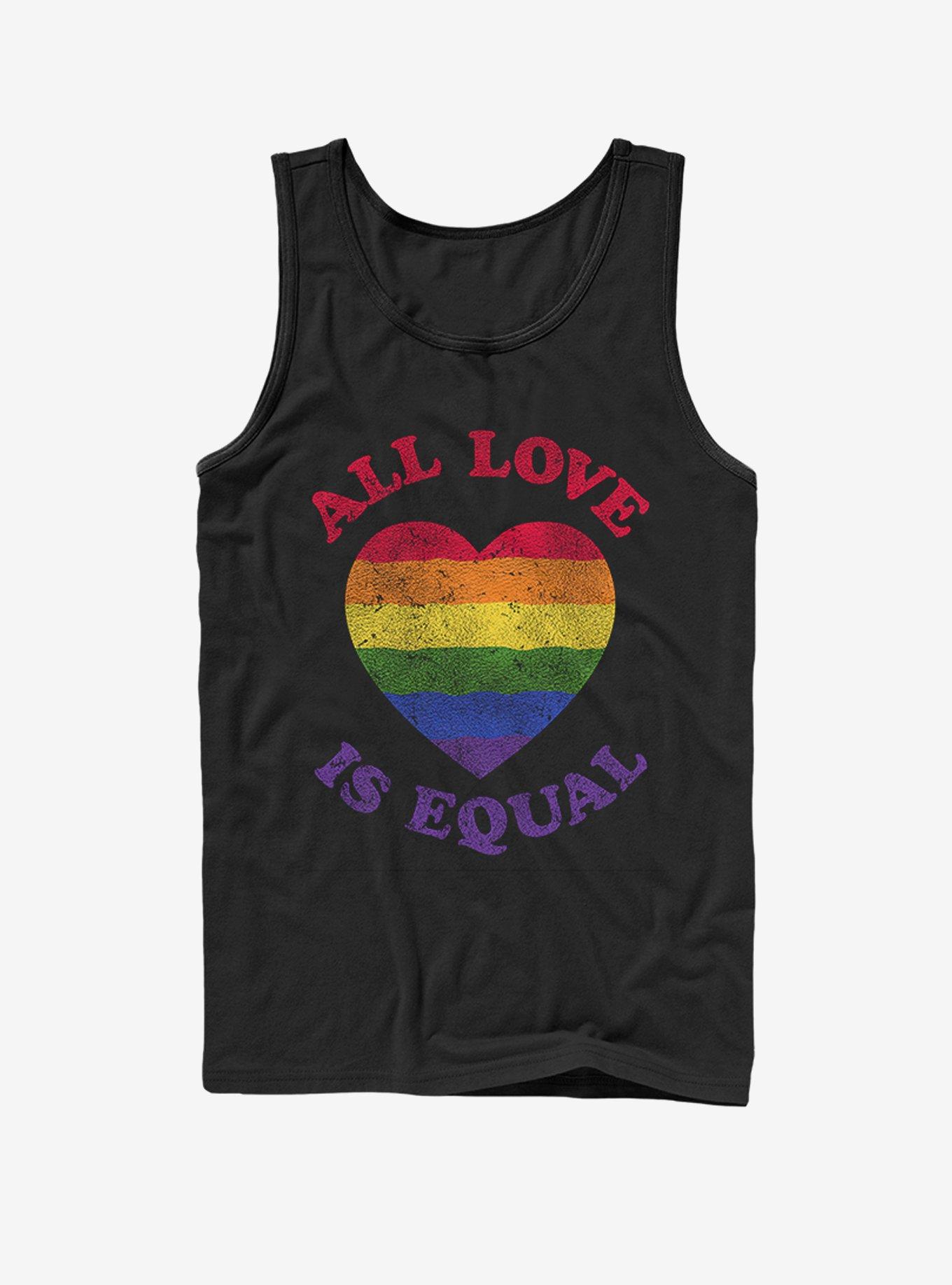 All Love Is Equal Tank, BLACK, hi-res