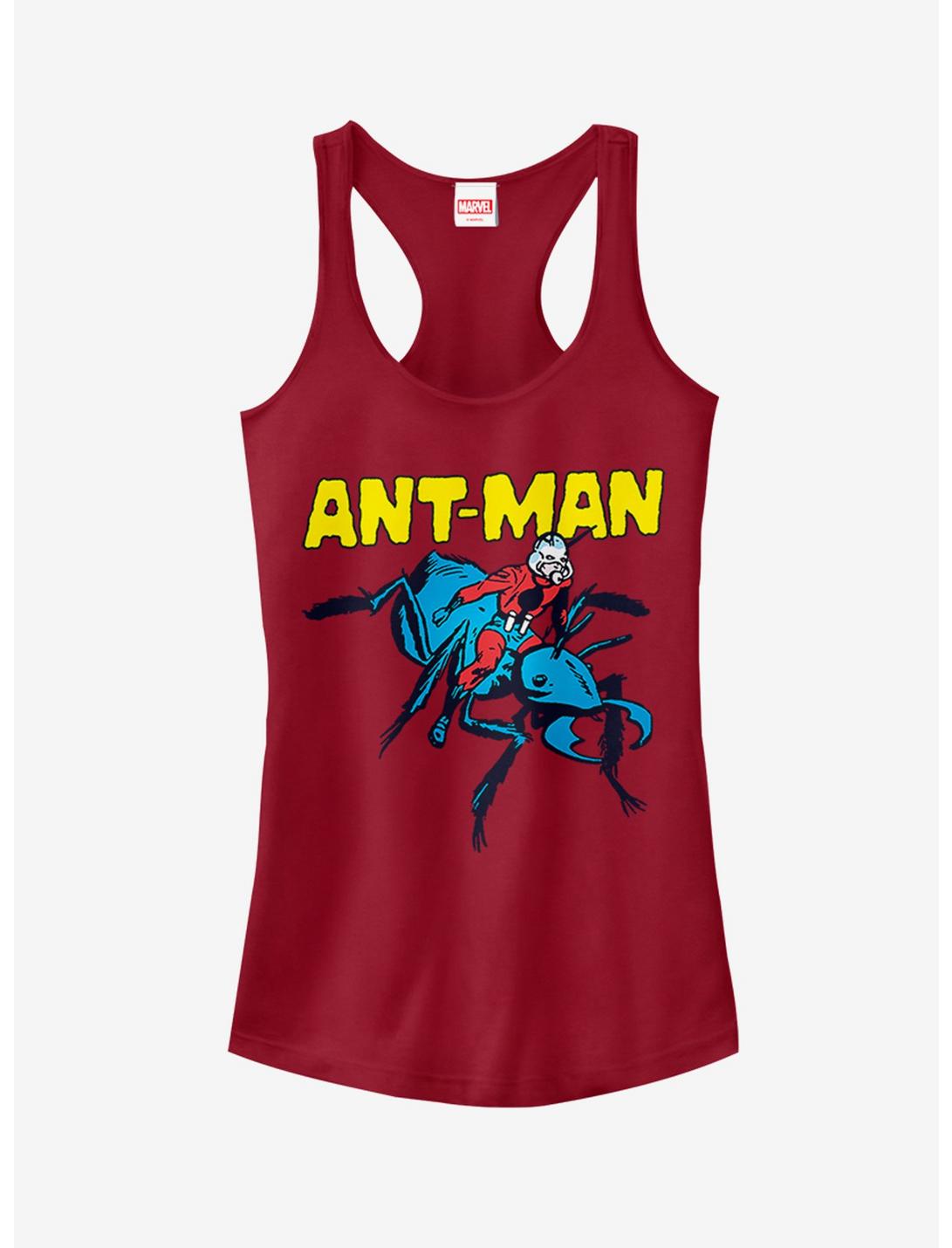 Marvel Ant-Man Vintage Ant-Riding Girls Tank, SCARLET, hi-res
