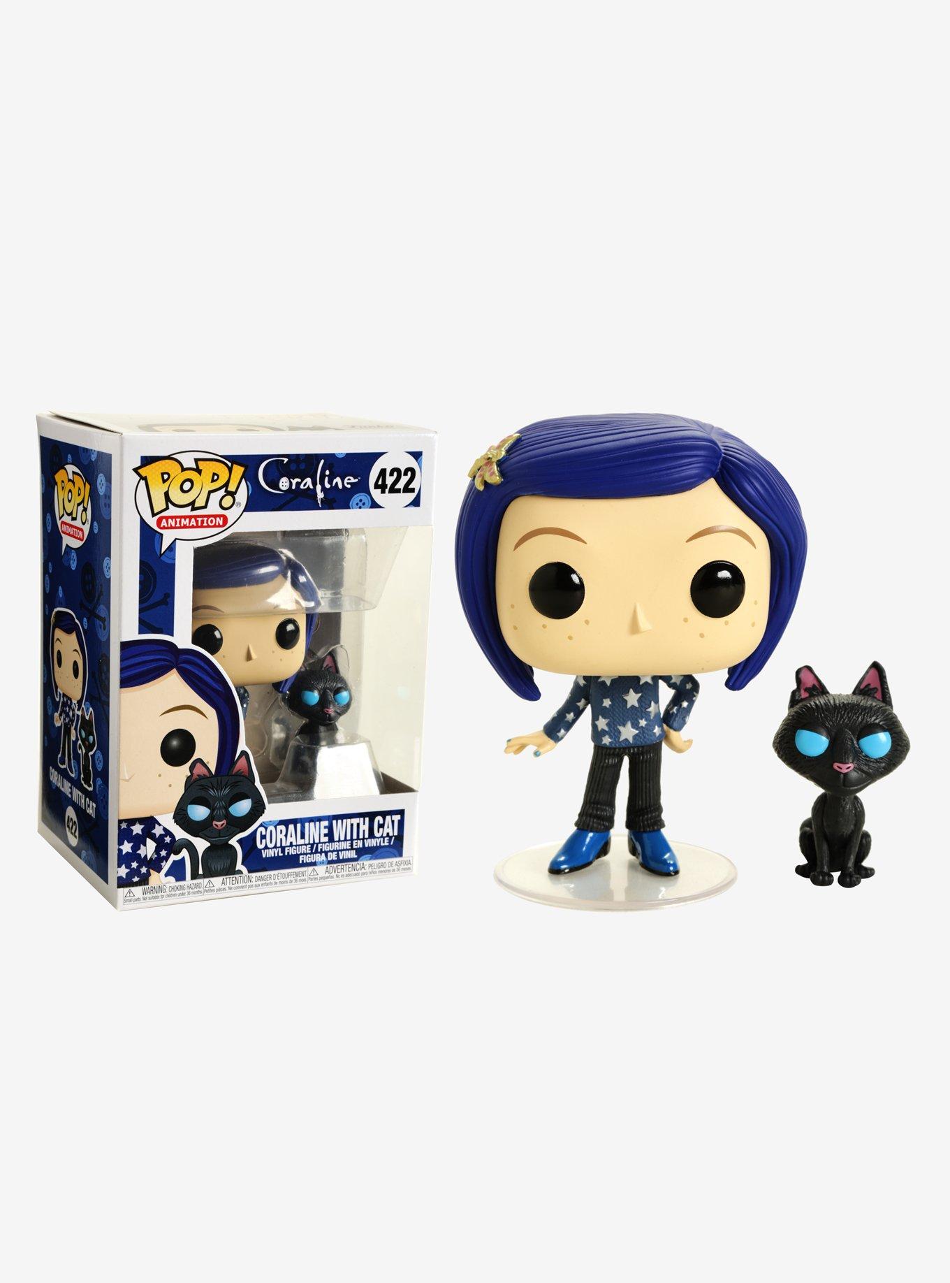 Funko Coraline Pop! Coraline With Cat Vinyl Figure, , hi-res