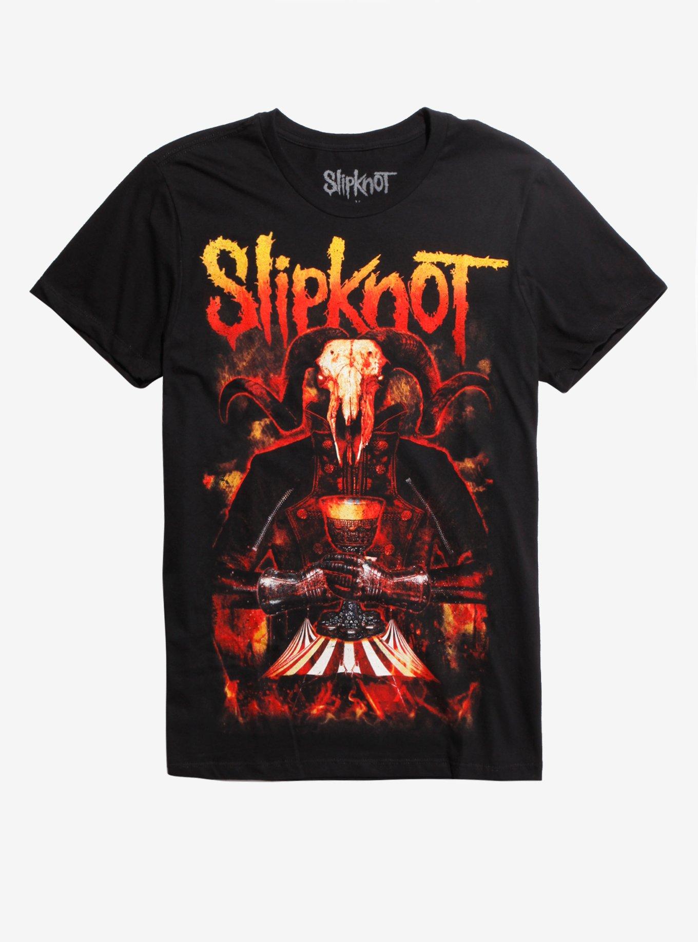 Slipknot Goat-Lord Circus T-Shirt, BLACK, hi-res