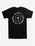 Thirty Seconds To Mars Cross Logo T-Shirt, BLACK, hi-res
