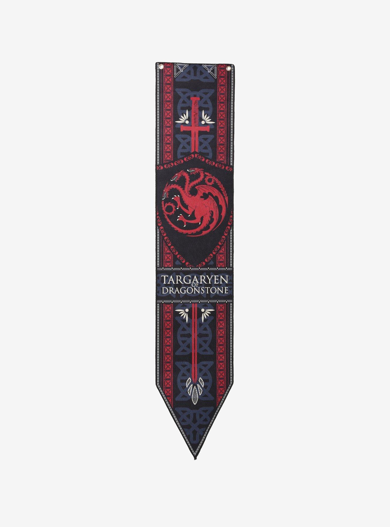 Game Of Thrones House Targaryen Of Dragonstone Wall Scroll | Hot Topic