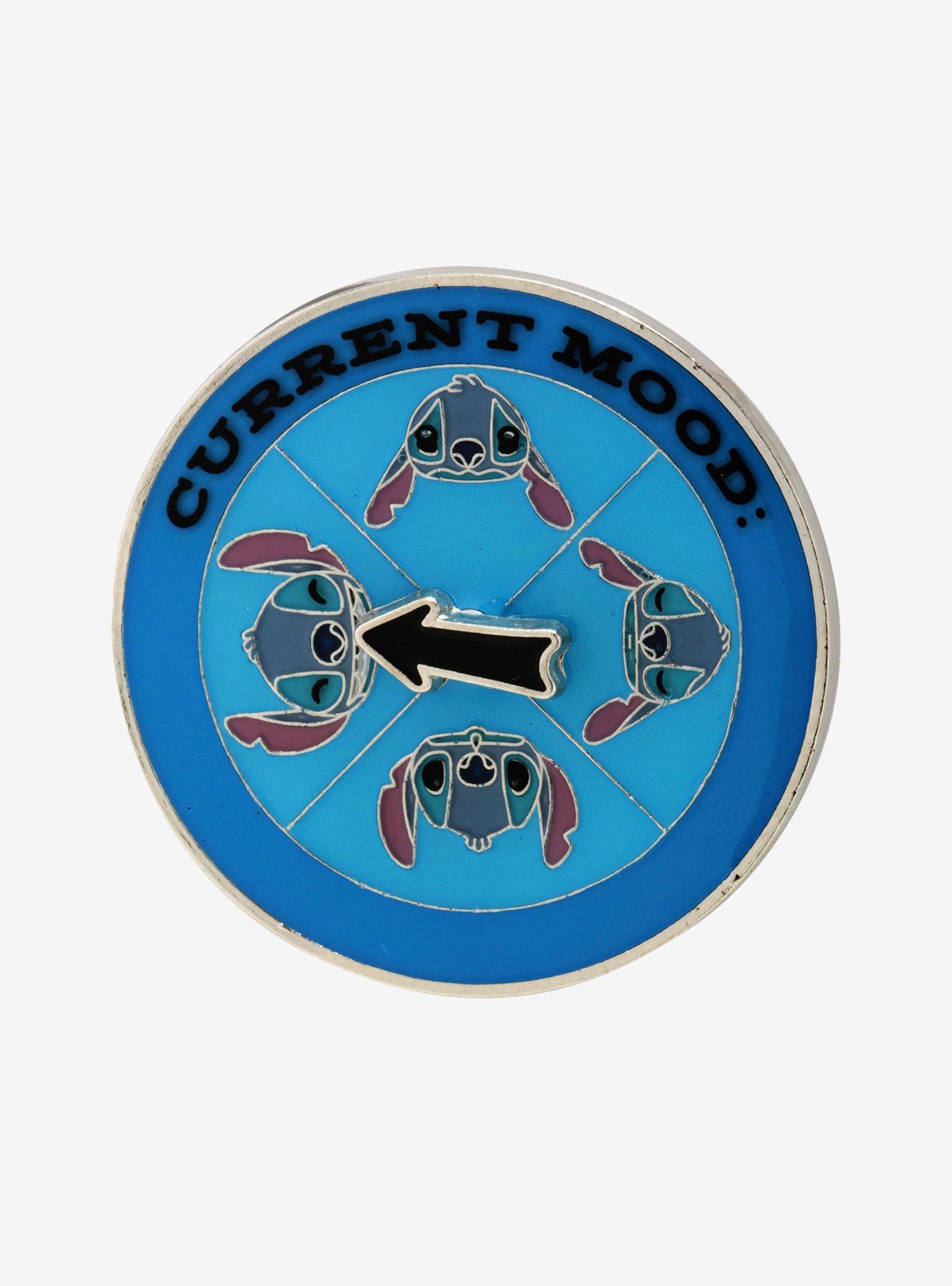Disney Lilo & Stitch Spinning Mood Enamel Pin - BoxLunch Exclusive, , hi-res