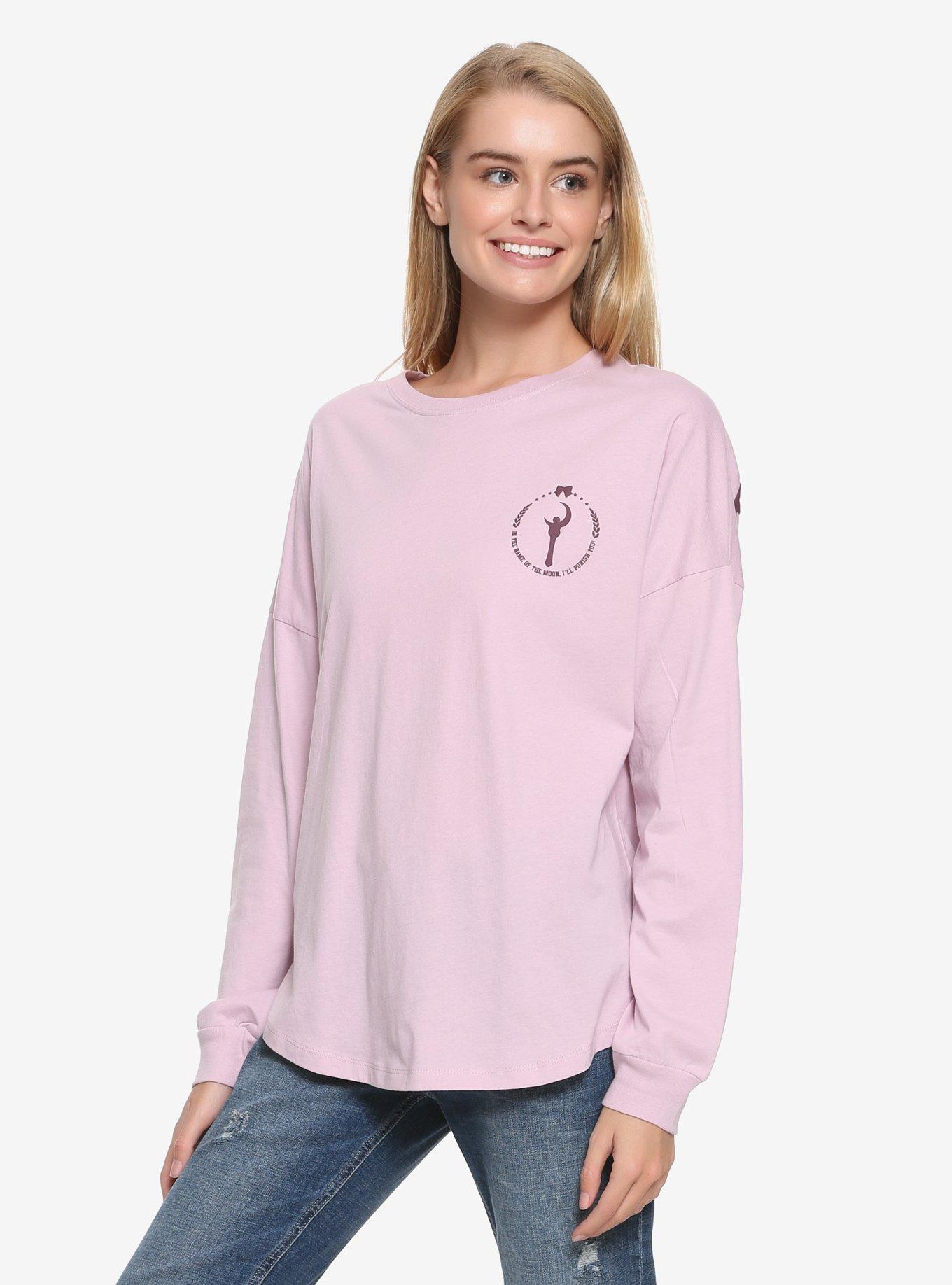 Sailor Moon Hype Jersey - BoxLunch Exclusive, PURPLE, hi-res