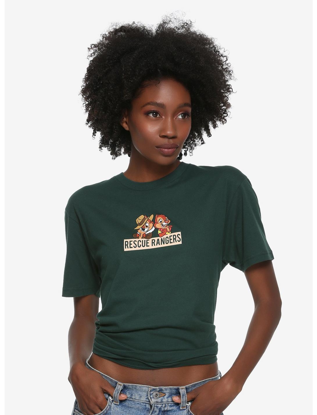 Disney Chip 'n Dale Rescue Rangers Box Logo T-Shirt, GREEN, hi-res