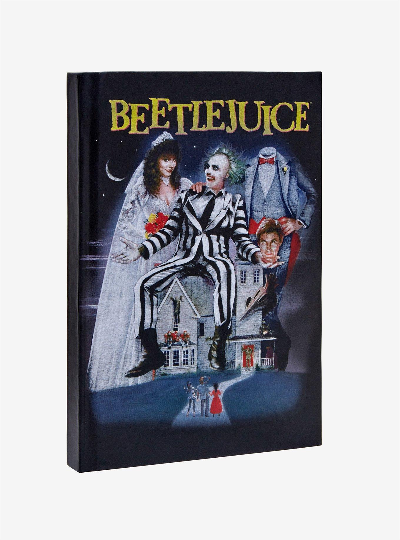 Beetlejuice Movie Poster Hardcover Ruled Journal, , hi-res view 1