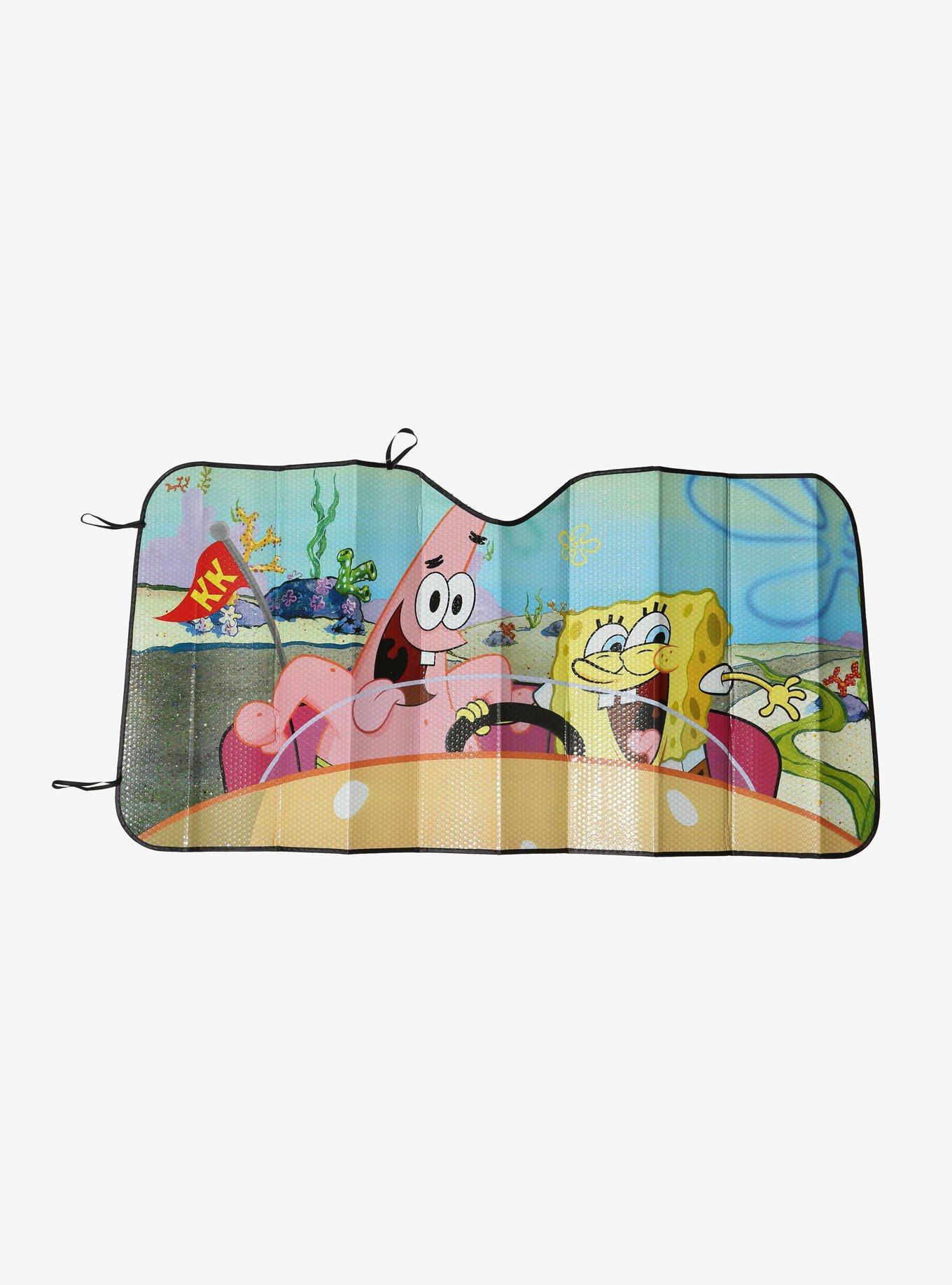 SpongeBob SquarePants Patty Wagon Accordion Sunshade, , hi-res