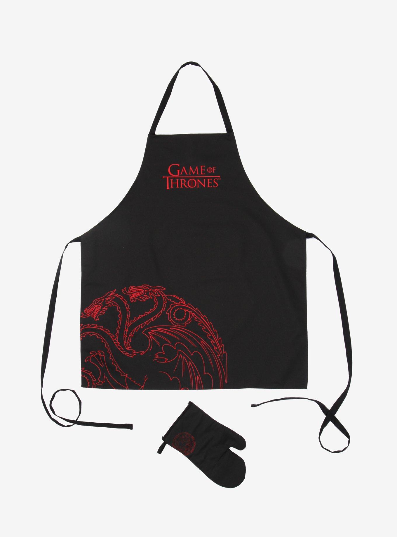 Game Of Thrones House Targaryen Apron & Oven Mitt Set, , hi-res