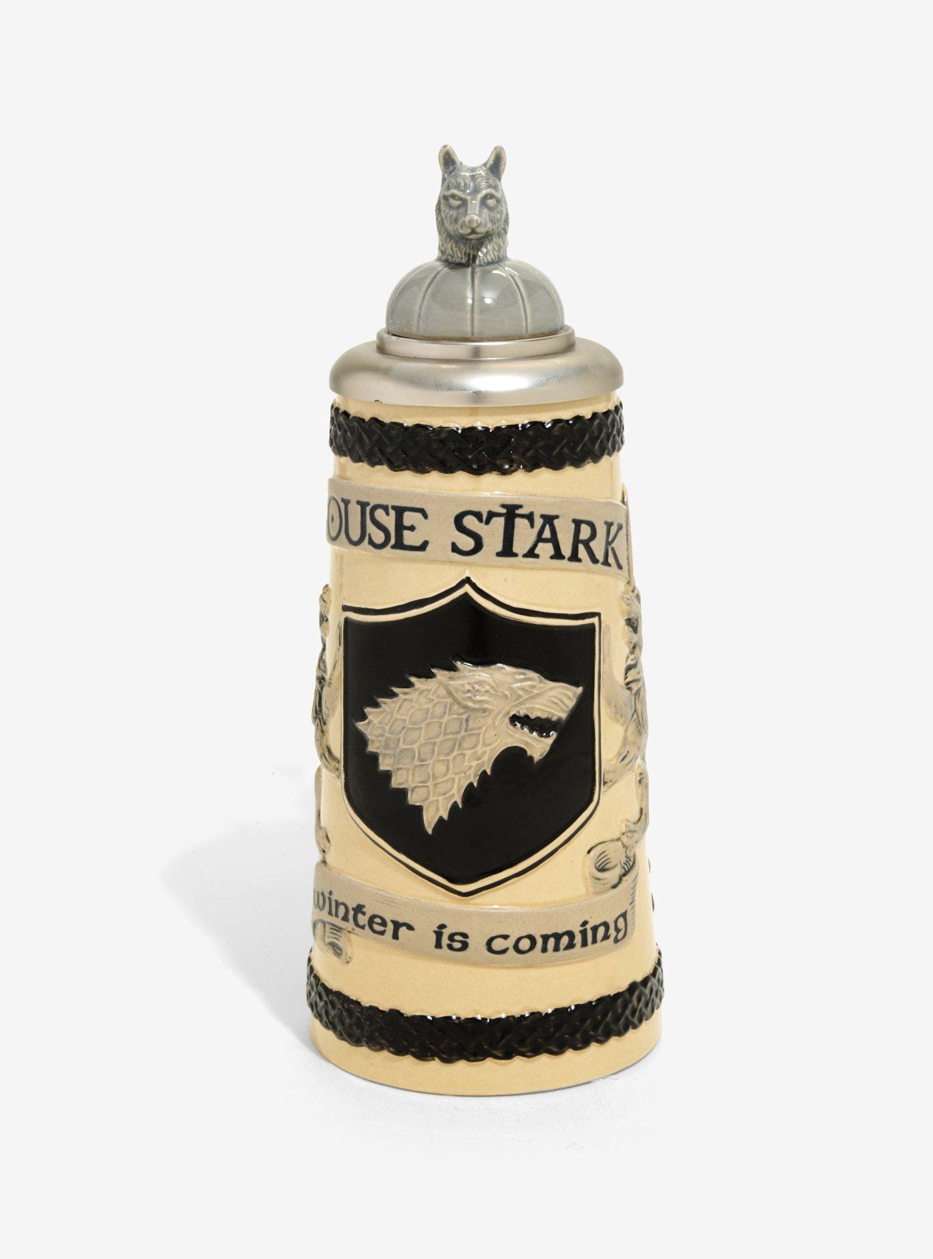 Game Of Thrones House Stark Ceramic Stein, , hi-res