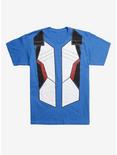 Overwatch Soldier: 76 Cosplay T-Shirt, BLUE, hi-res