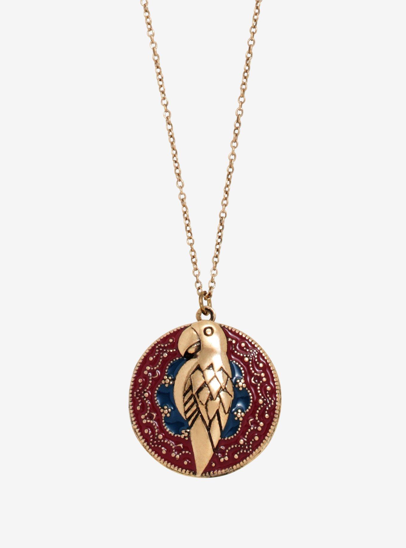 Disney Mary Poppins Returns Parrot Locket Necklace, , hi-res