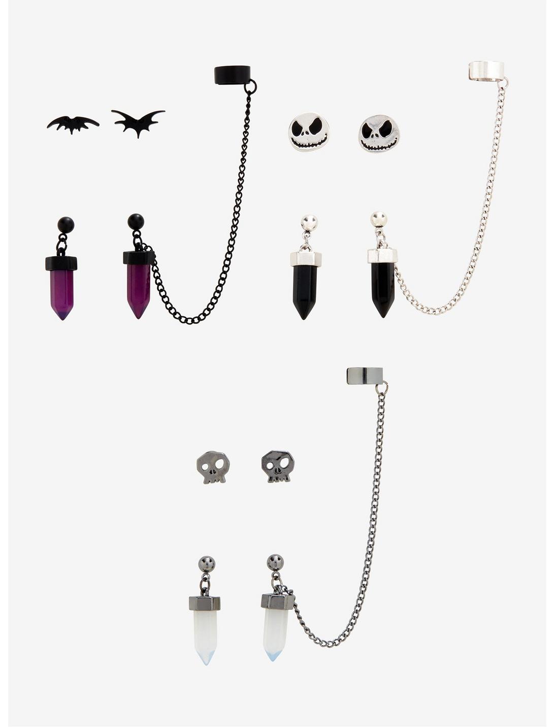 The Nightmare Before Christmas Cuff Earring Set, , hi-res