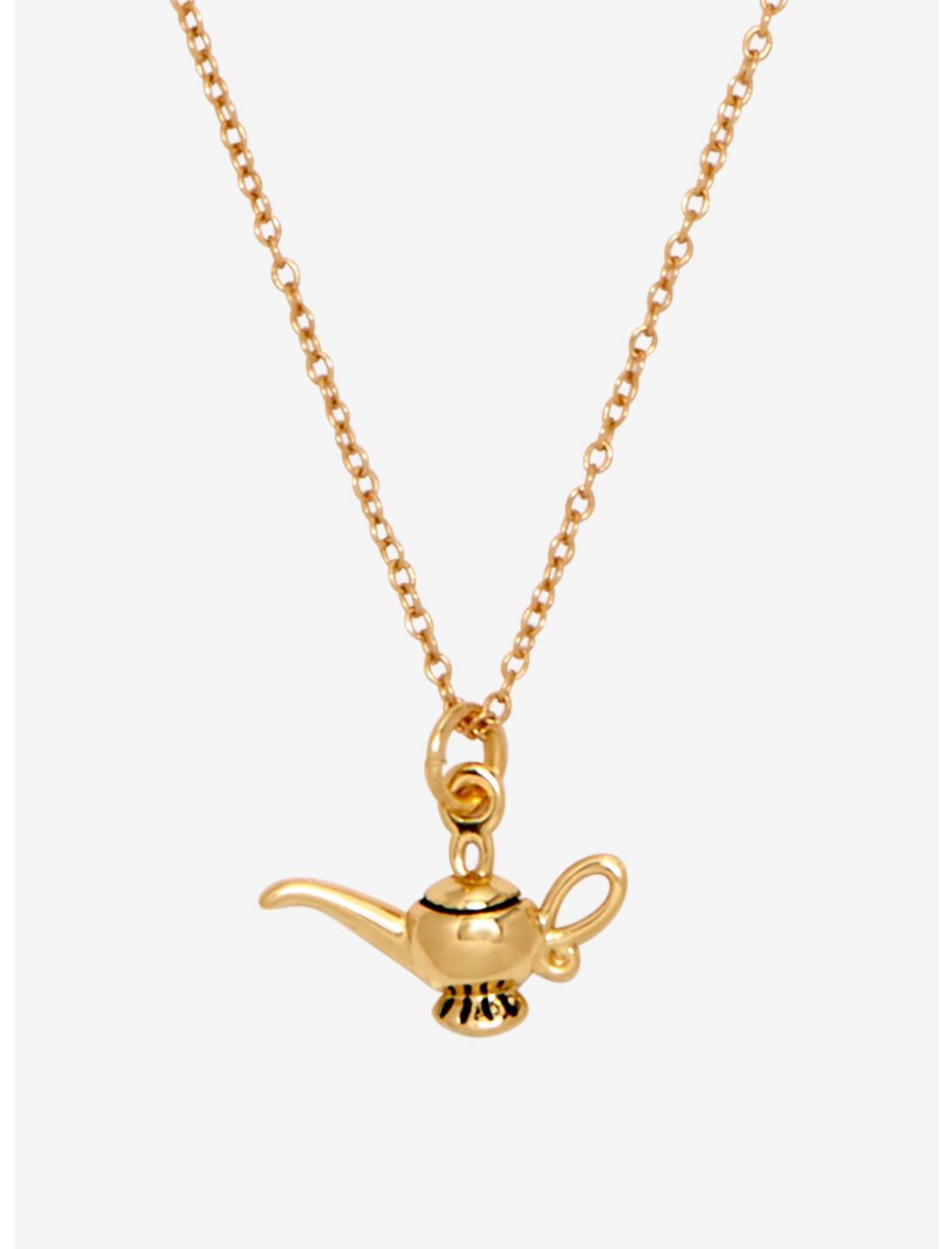 Disney Princess Jasmine Dainty Charm Necklace, , hi-res