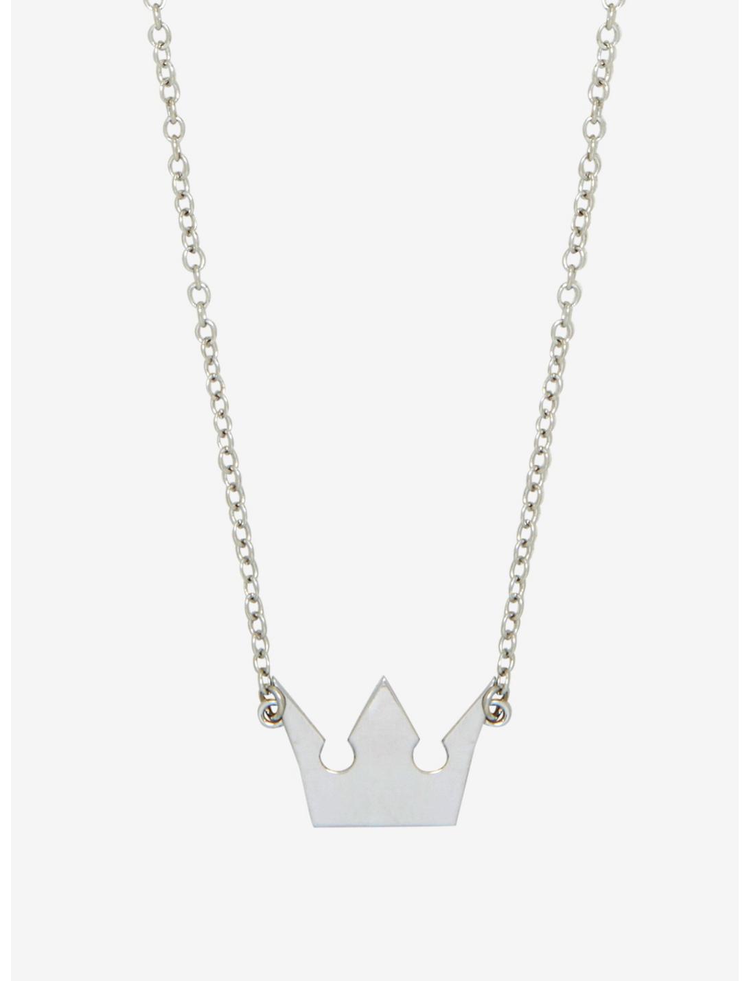 Disney Kingdom Hearts Crown Replica Pendant Necklace, , hi-res