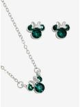 Disney Minnie Mouse May Birthstone Jewelry Set, , hi-res