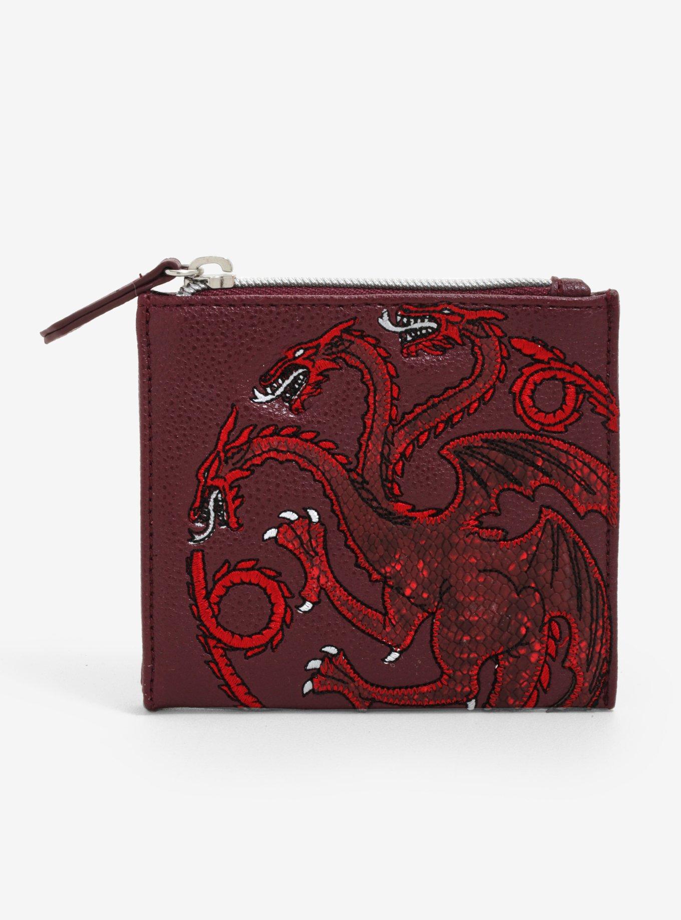 Danielle Nicole Game Of Thrones House Targaryen Coin Purse - BoxLunch Exclusive, , hi-res