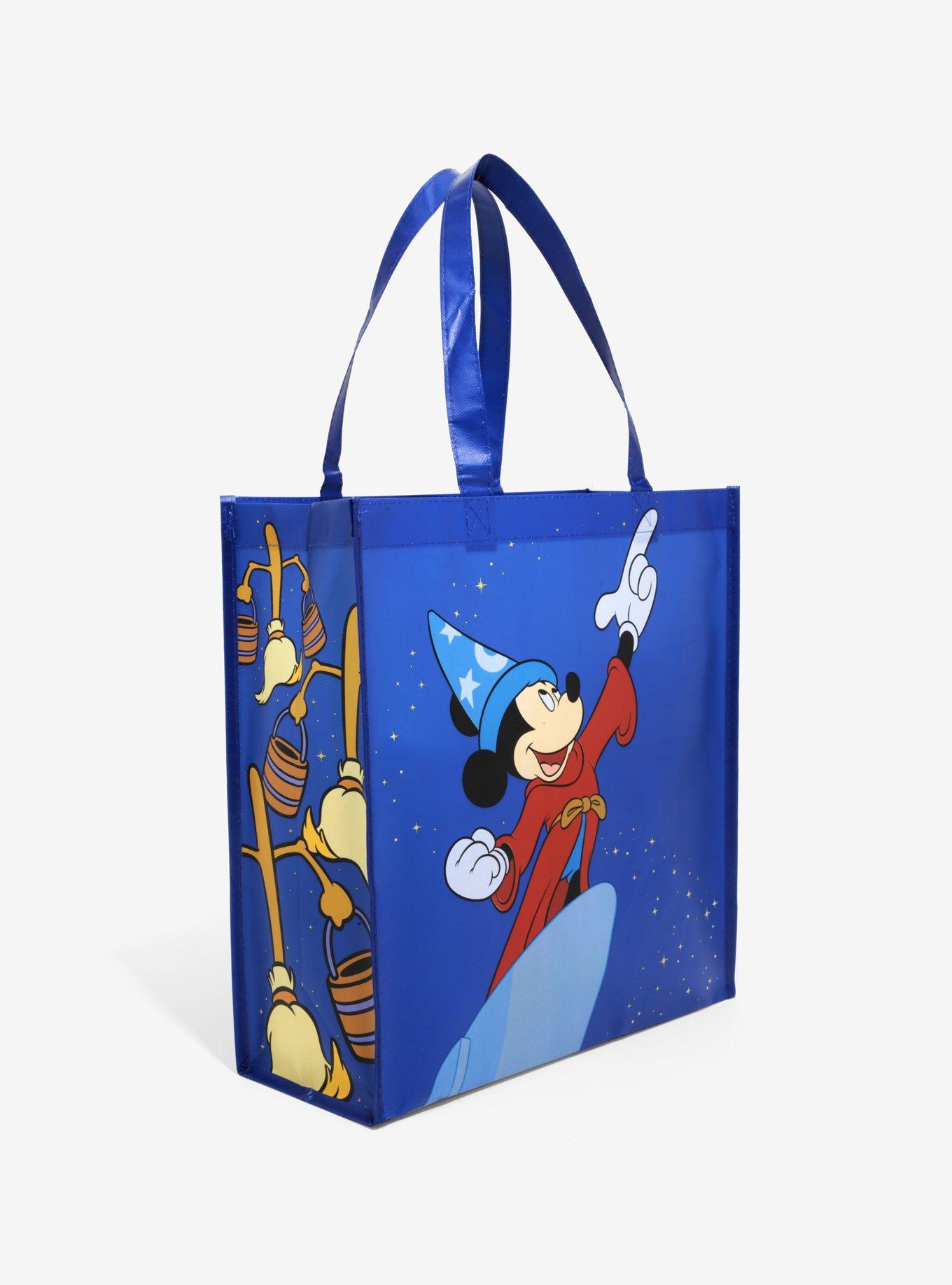 Disney Fantasia Sorcerer Mickey Reusable Tote Bag - BoxLunch Exclusive, , hi-res
