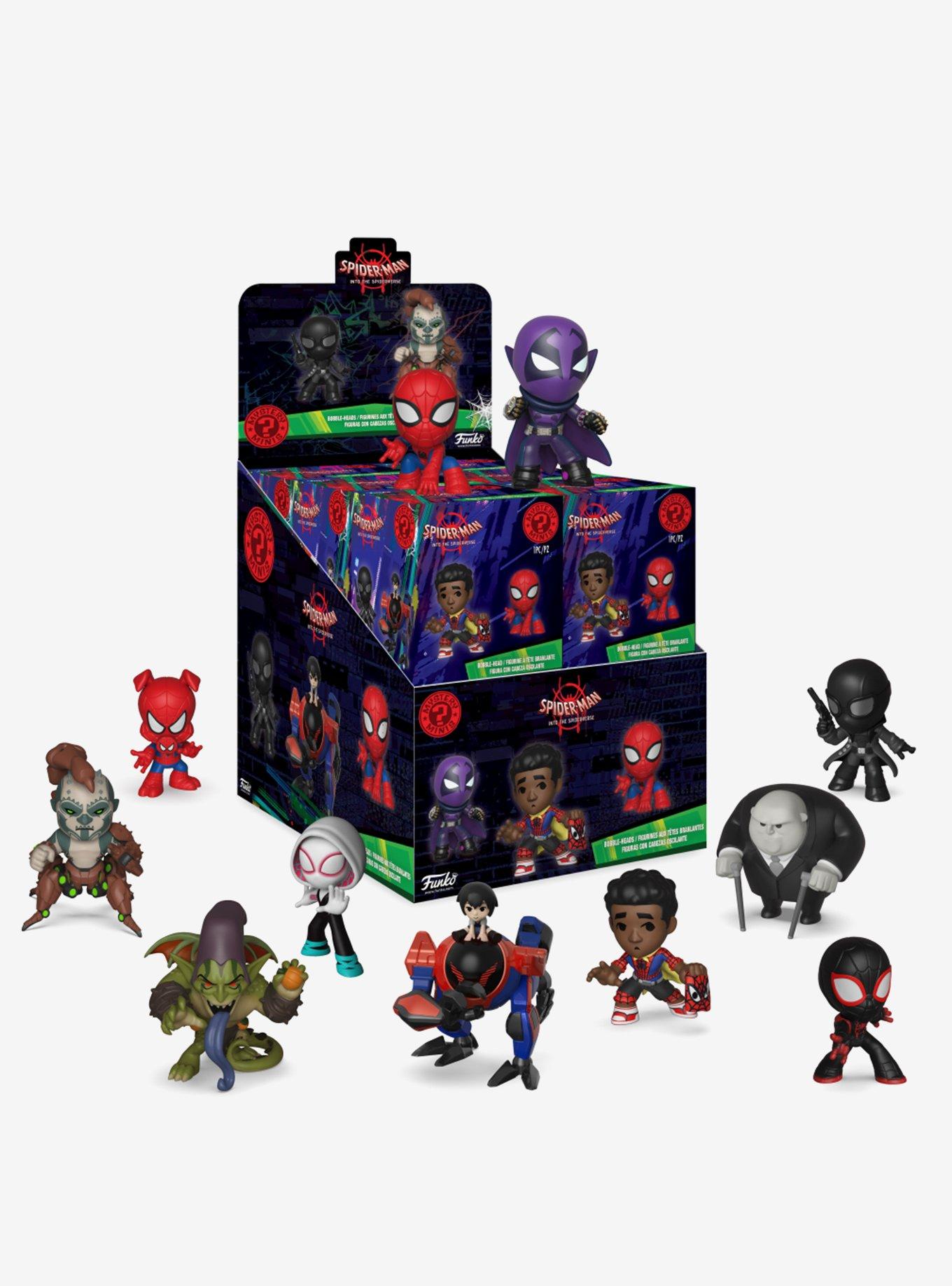 Funko Mystery Minis Marvel Spider-Man Into The Spider-Verse Vinyl Blind Box Figure, , hi-res