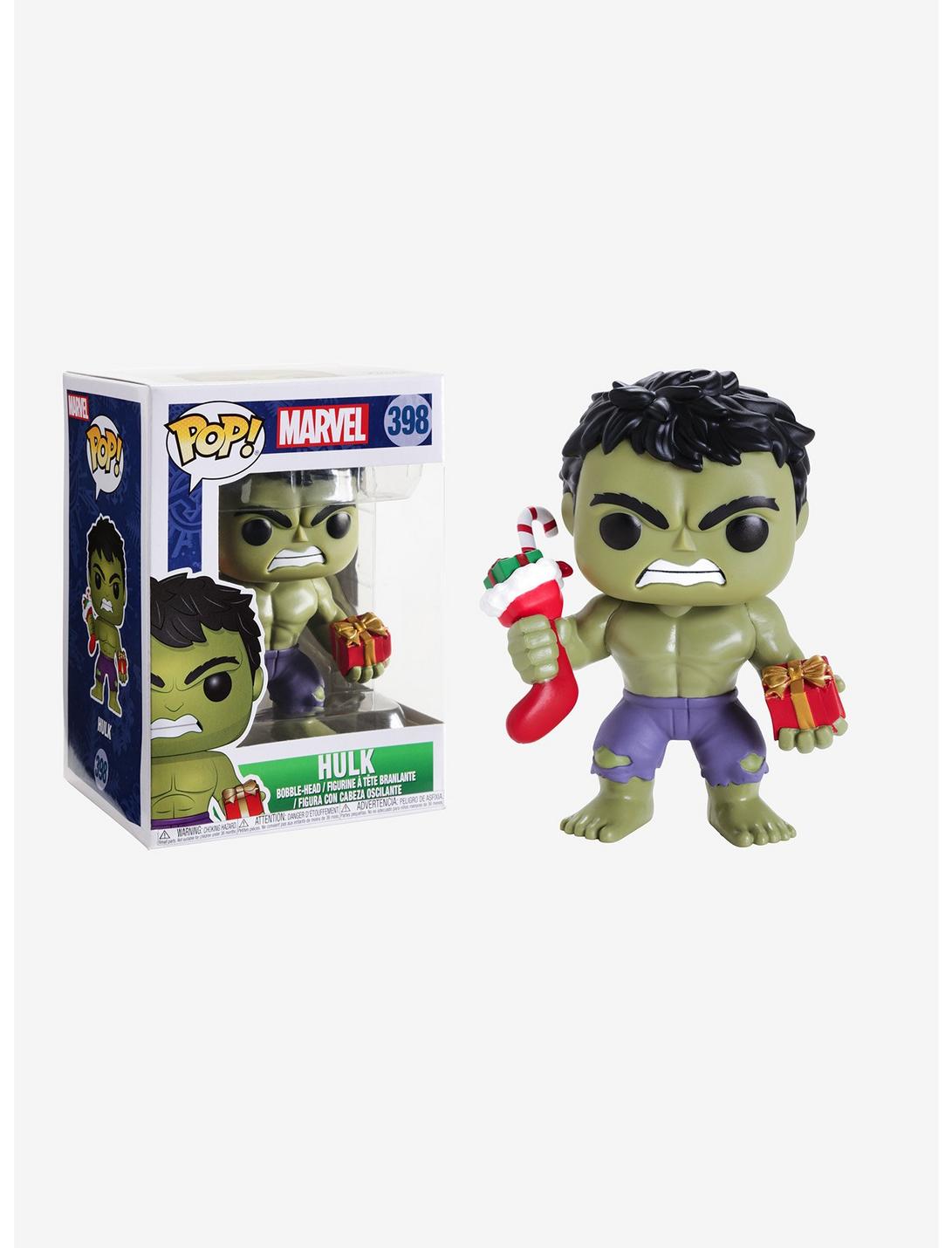 Funko Pop! Marvel Hulk Holiday Vinyl Bobble-Head, , hi-res