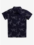Disney Fantasia Sorcerer Mickey Toddler Woven Button-Up - BoxLunch Exclusive, BLUE, hi-res