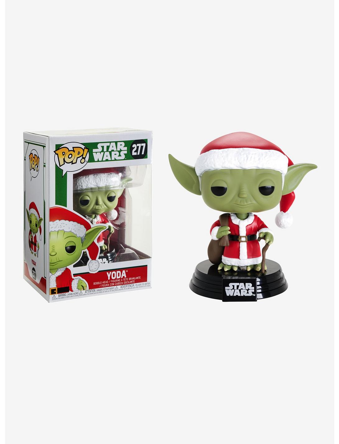 Funko Pop! Star Wars Yoda Holiday Vinyl Bobble-Head, , hi-res