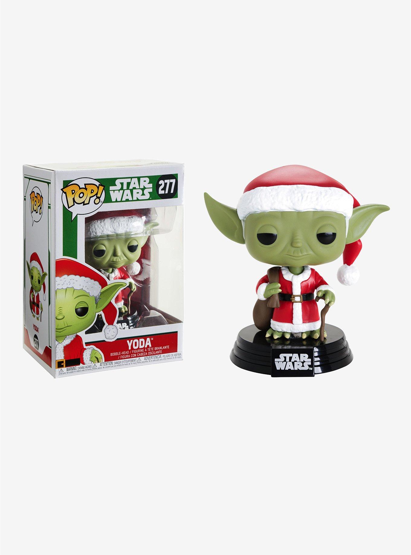 Funko Pop! Star Wars Yoda Holiday Vinyl Bobble-Head, , hi-res