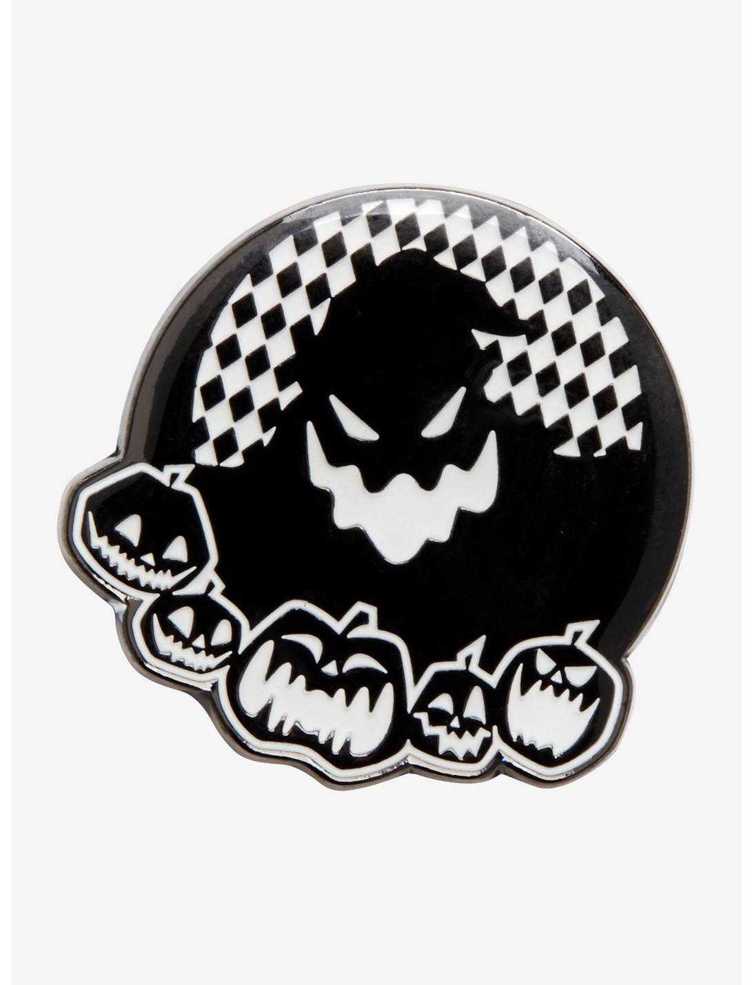 Plus Size Loungefly The Nightmare Before Christmas Oogie Shadow Enamel Pin, , hi-res