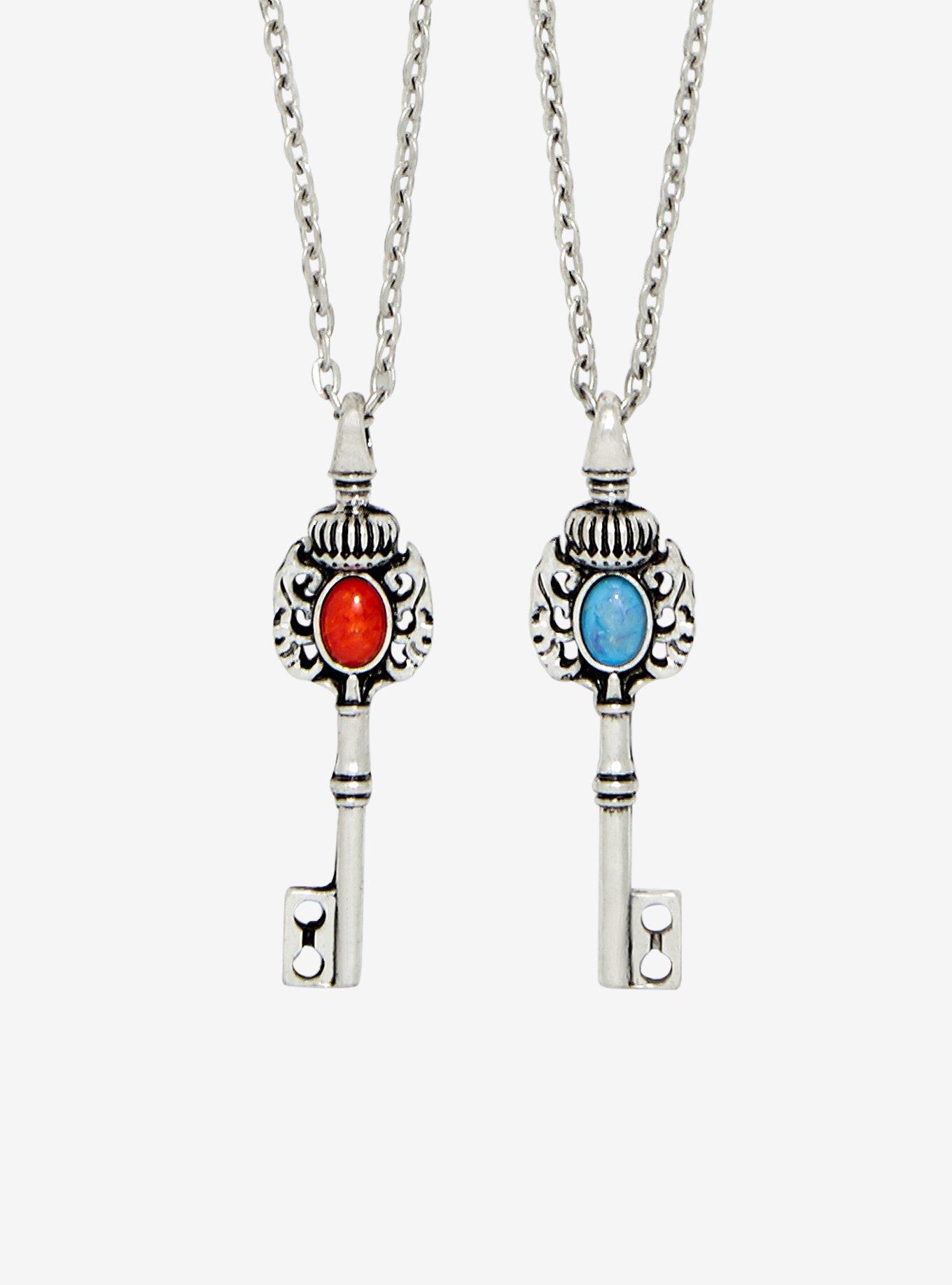 Fire & Ice Best Friend Necklace Set Hot Topic