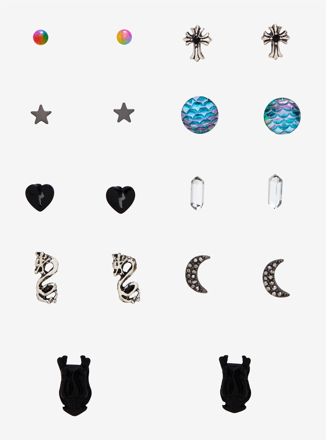 Dragon Earring Set, , hi-res