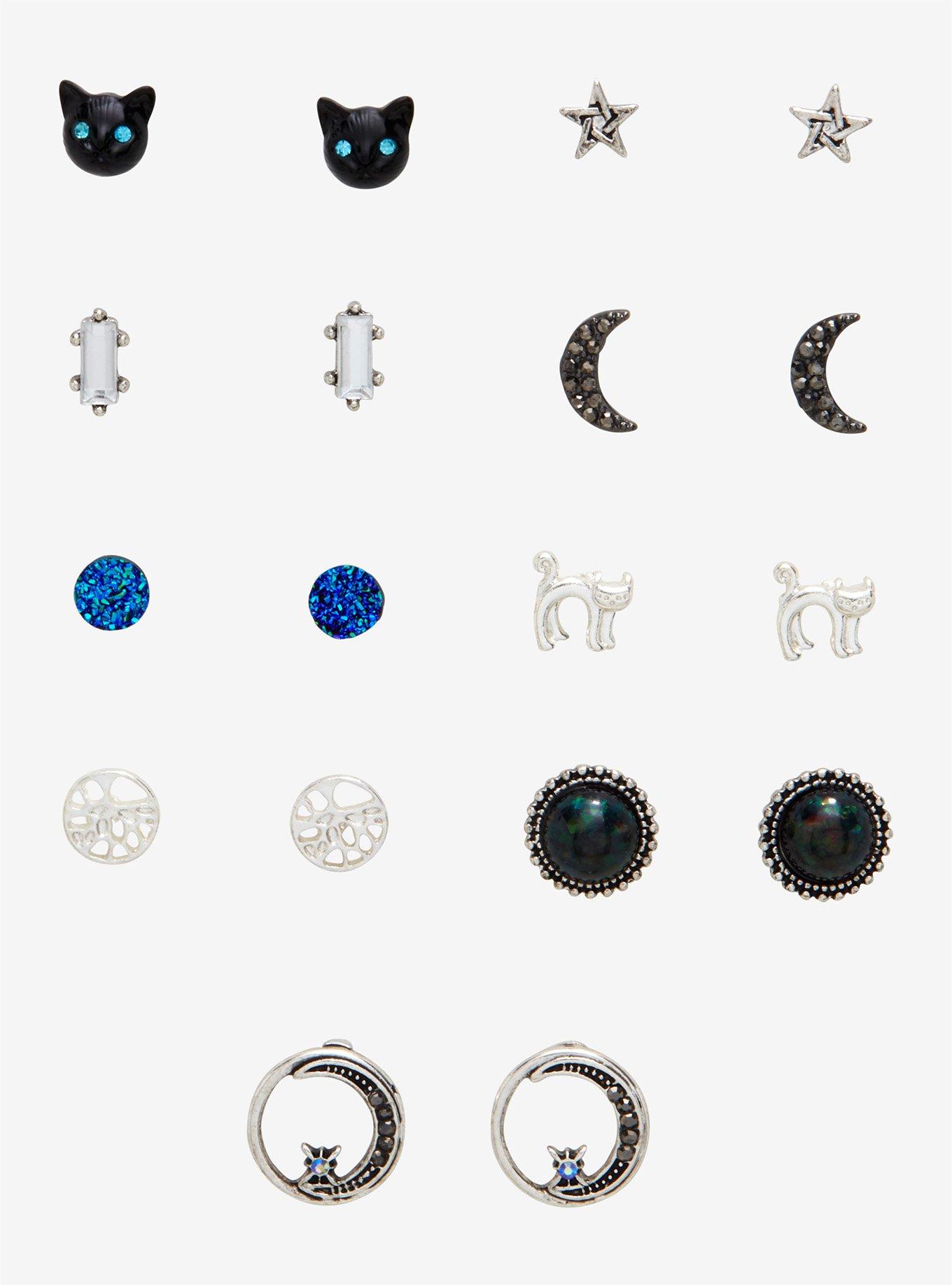 Cat Earring Set, , hi-res