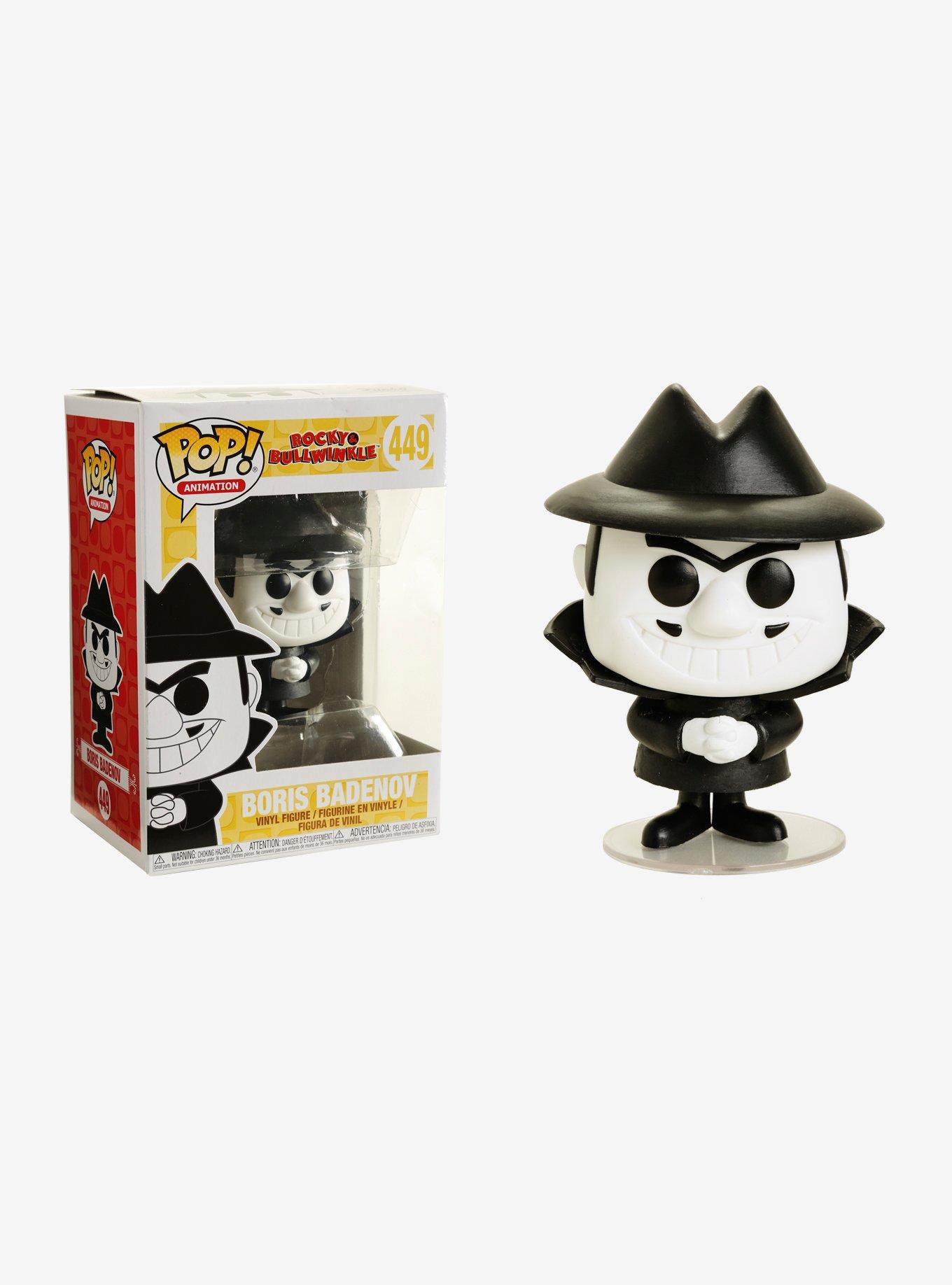 Funko Rocky & Bullwinkle Pop! Animation Boris Badenov Vinyl Figure, , hi-res