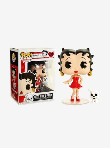 Funko Betty Boop Variety Show 限定版 Amazon.com: Funko POP! Animation Betty Boop & Pudgy Figure