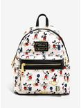 Loungefly Disney Mickey Mouse Allover Print Mini Backpack, , hi-res