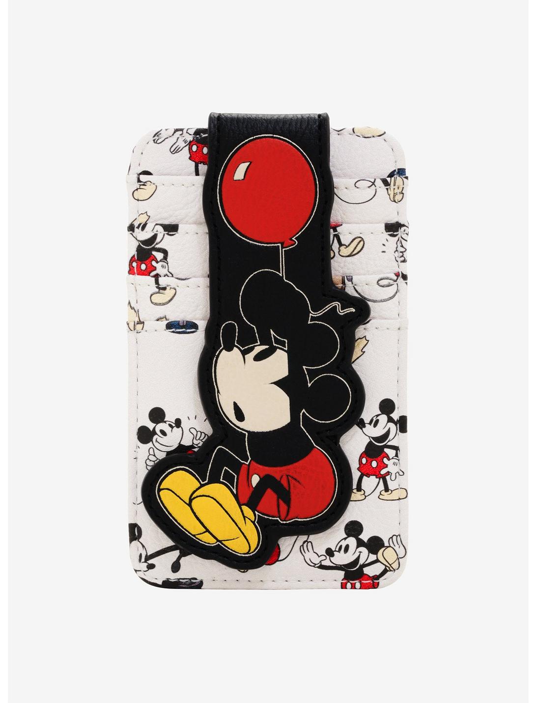 Loungefly Disney Mickey Mouse Allover Print Cardholder, , hi-res
