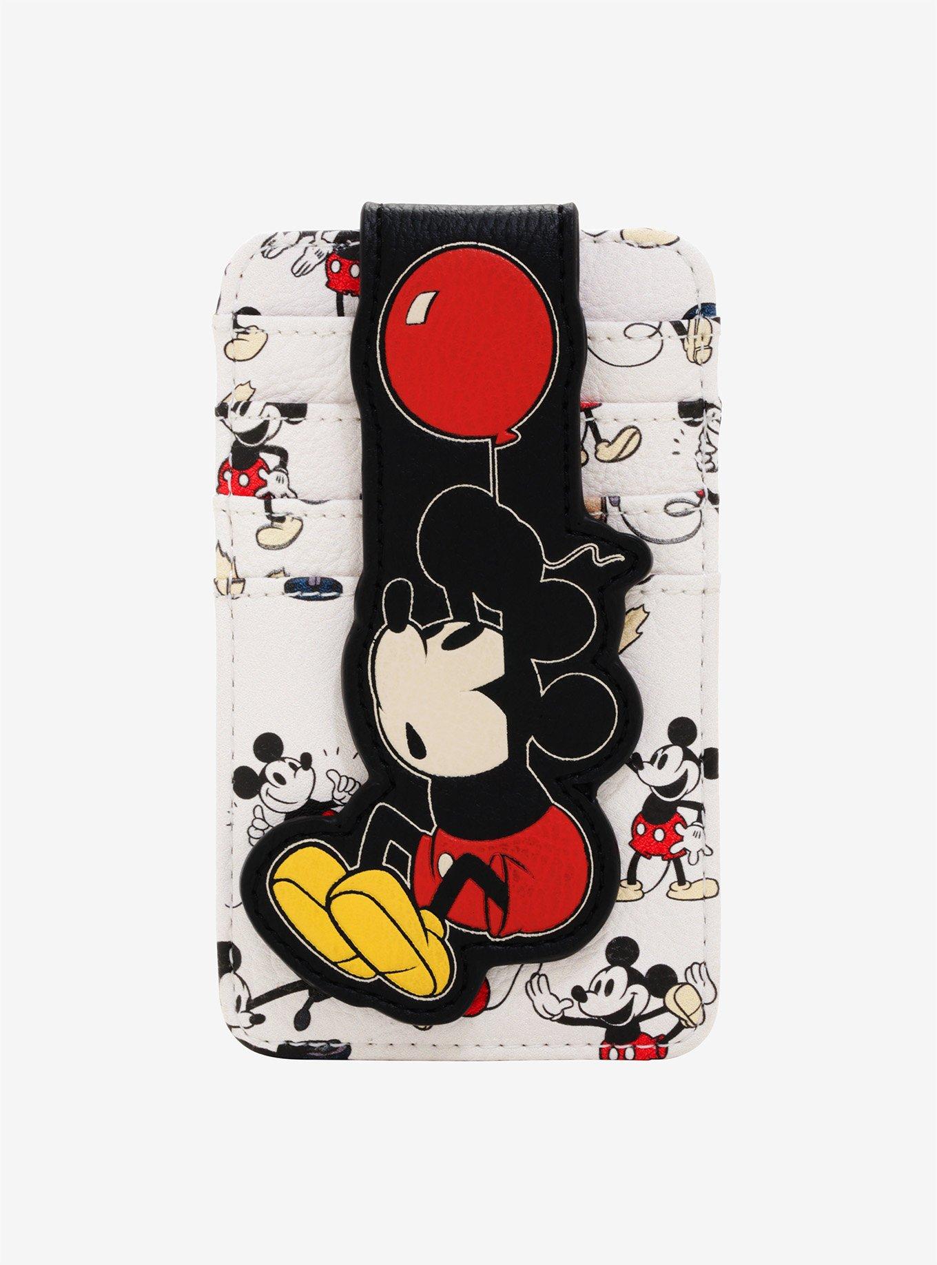 Loungefly Disney Mickey Mouse Allover Print Cardholder | BoxLunch