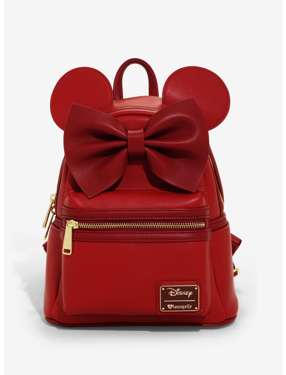 Loungefly Disney Minnie Mouse Red Ears Mini Backpack, , hi-res