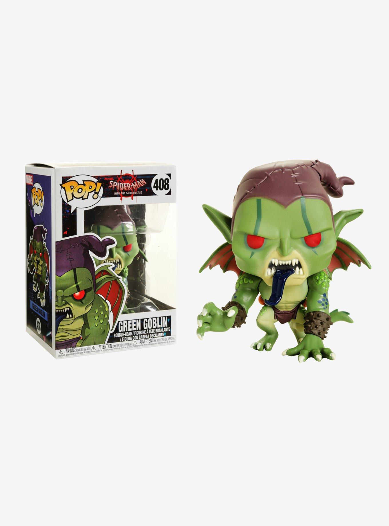 Funko Marvel Spider-Man: Into The Spider-Verse Pop! Green Goblin Vinyl Bobble-Head, , hi-res