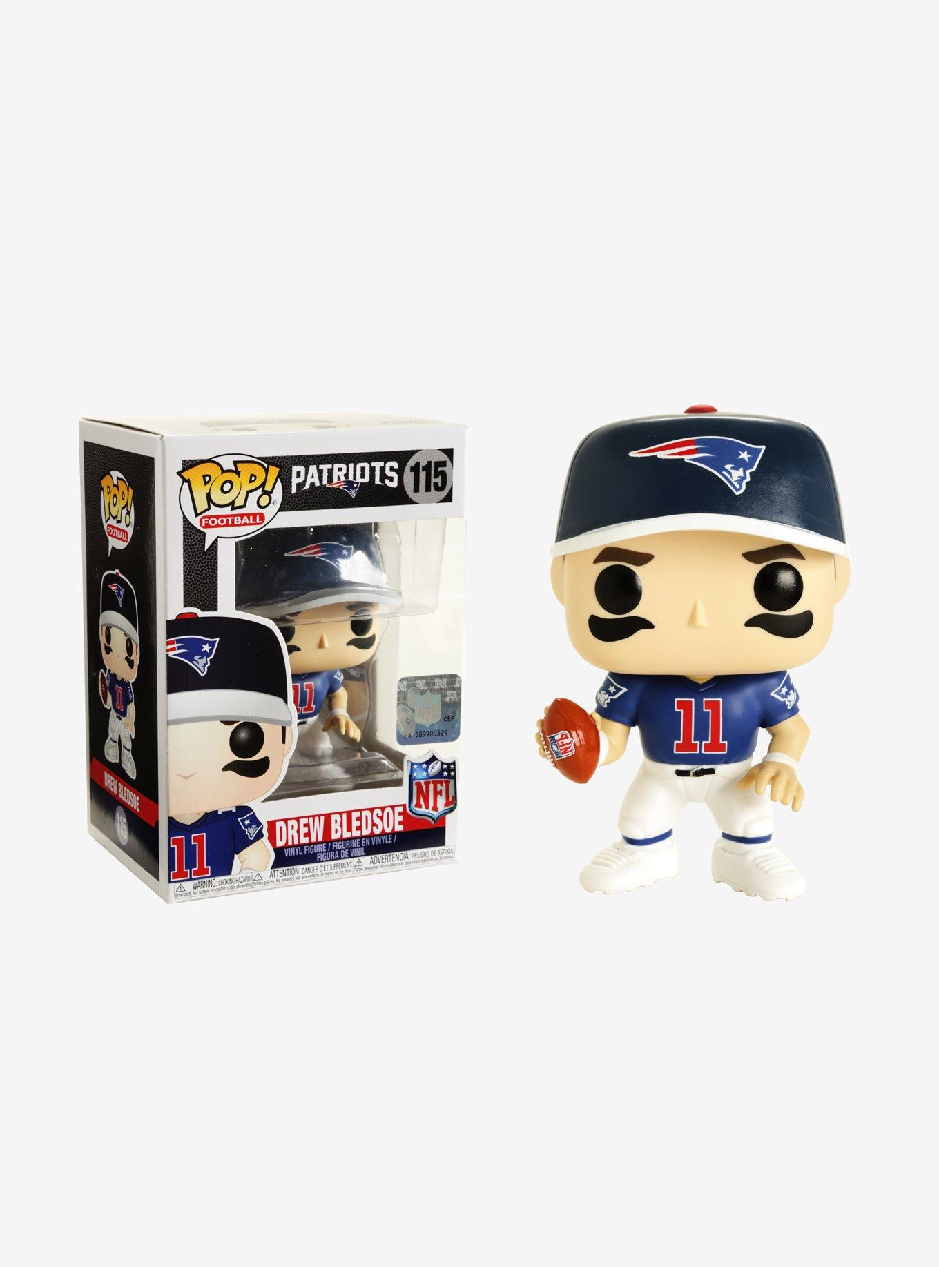 Funko NFL Patriots Pop! Football Drew Bledsoe Vinyl Figure, , hi-res