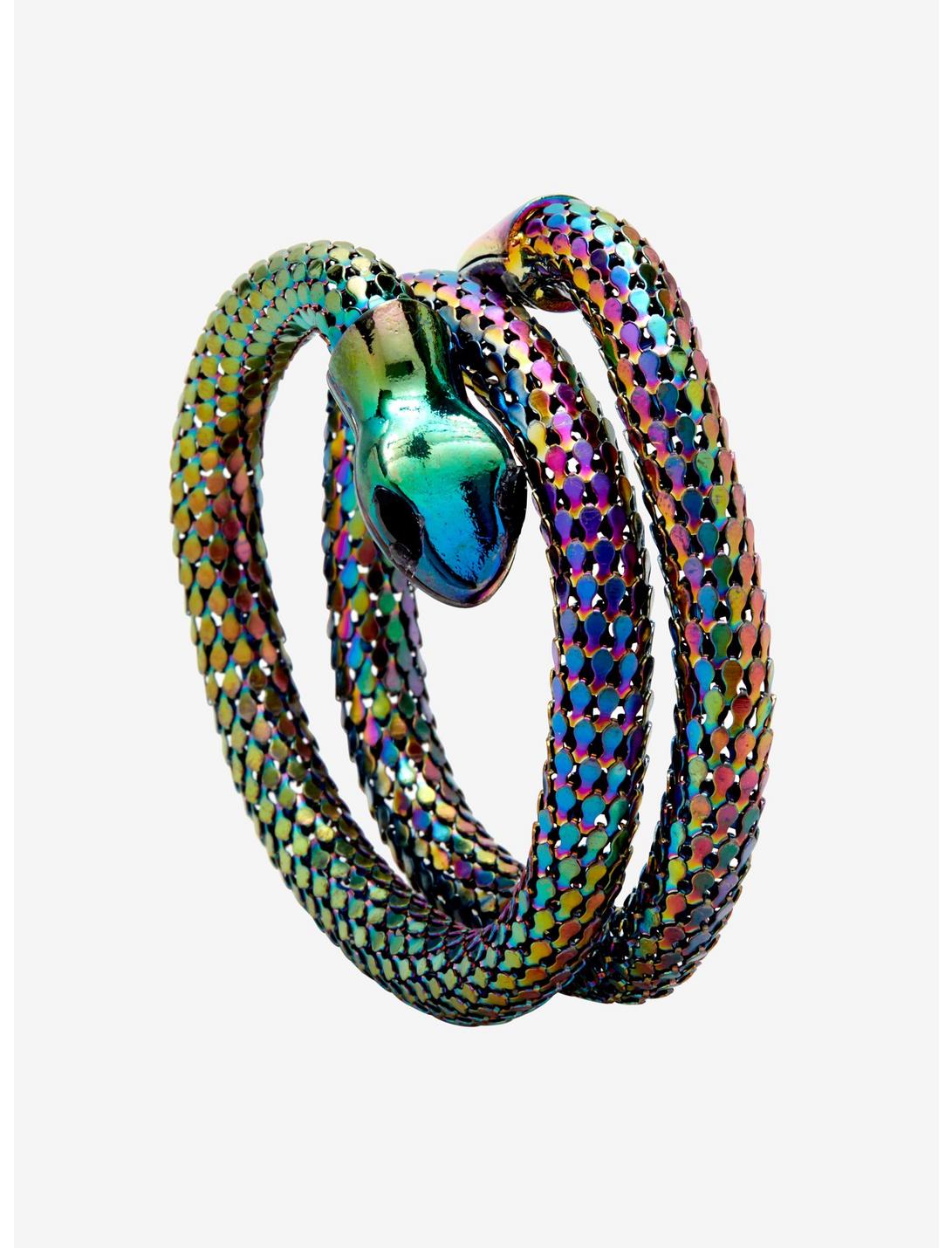 Anodized Snake Coil Cuff, , hi-res