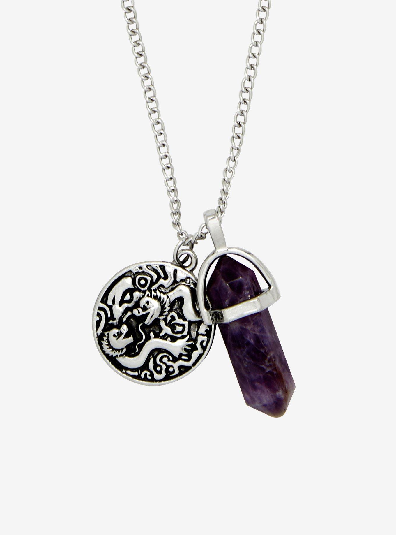 Luck & Fortune Dragon Coin Necklace, , hi-res