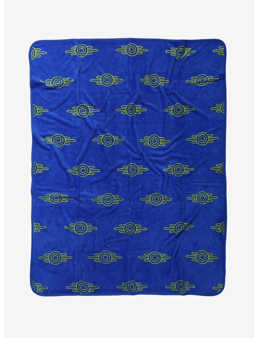 Fallout Pattern Throw Blanket - BoxLunch Exclusive, , hi-res